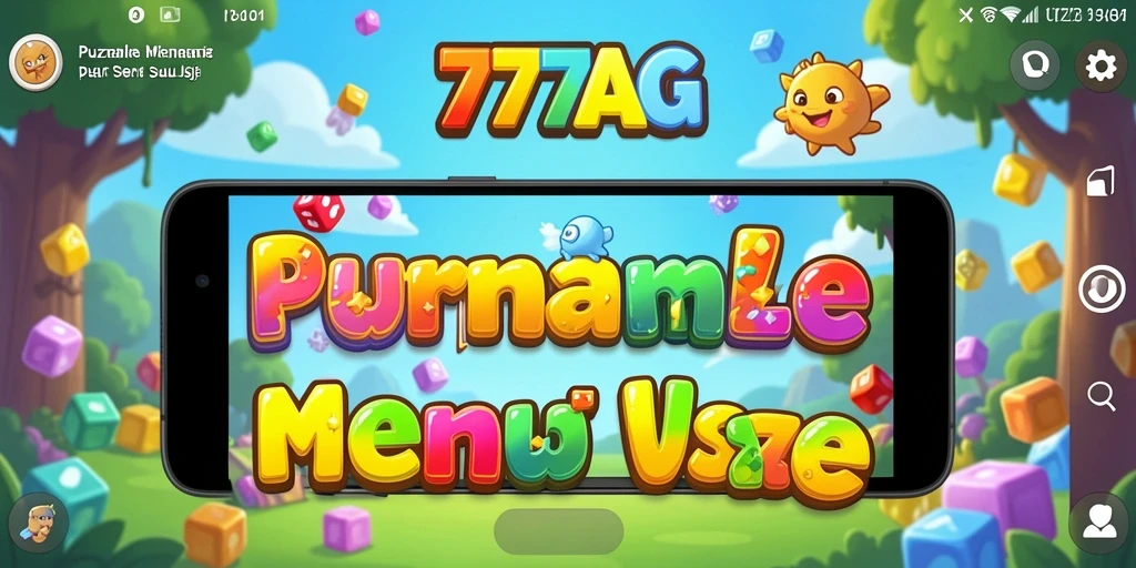 Tampilan gameplay Puzzle yang mengasyikkan di 777AG.