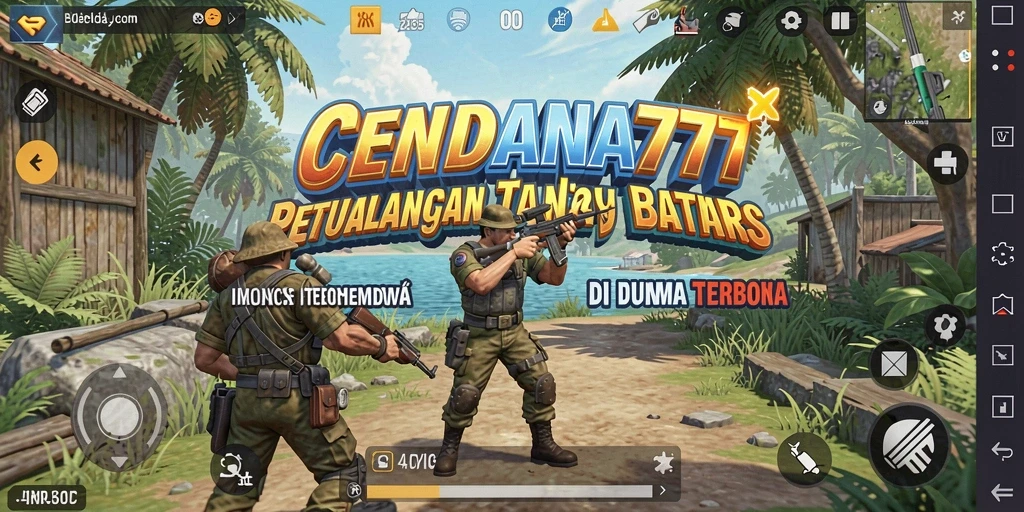 Tampilan menakjubkan dari gameplay CENDANA777 di dunia terbuka.