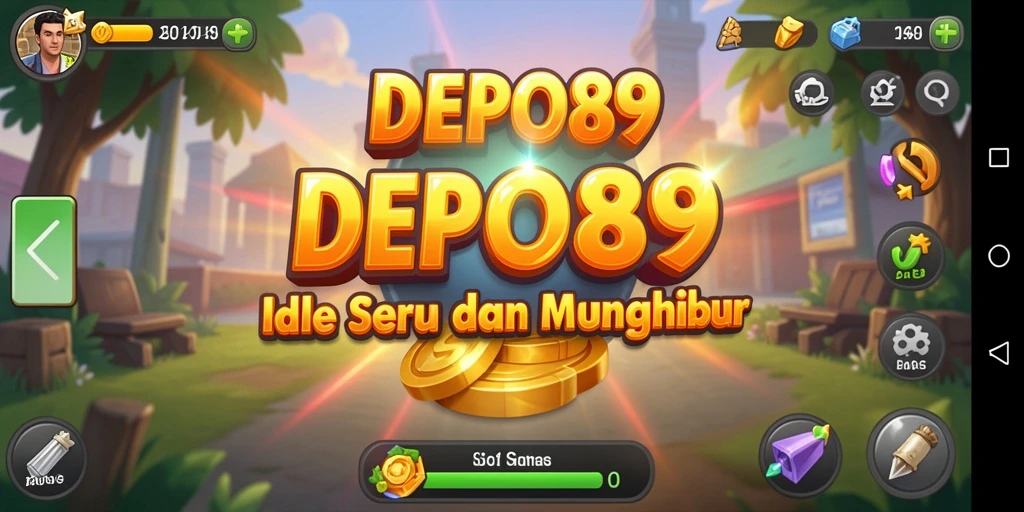 Screenshot <strong>DEPO89</strong> menunjukkan gameplay yang asyik dan menenangkan.