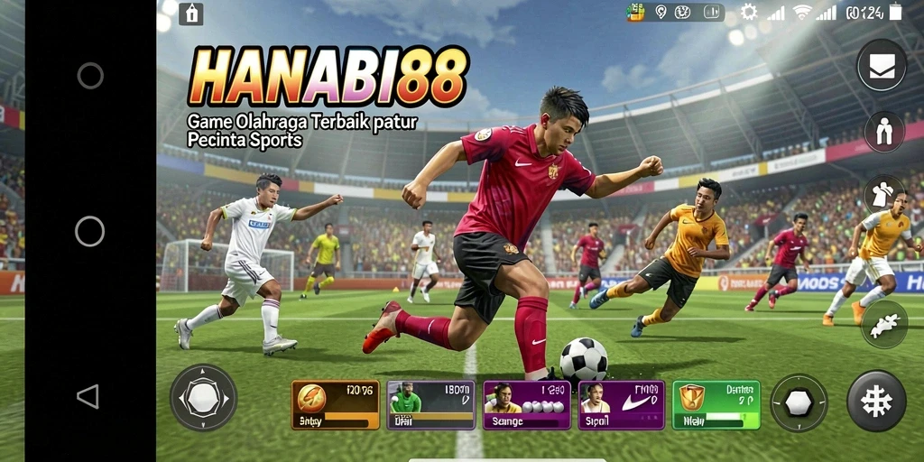 Tampilan gameplay seru dari HANABI88 yang menarik.