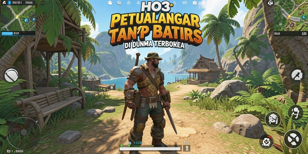 Gameplay seru di dunia terbuka HO3.