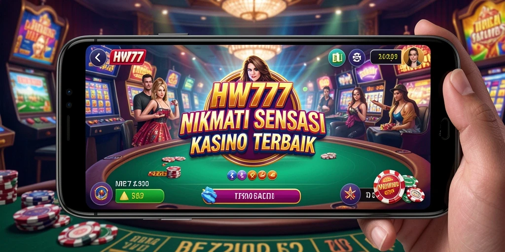 Tampilan gameplay Kasino di HW777 yang mengesankan dan interaktif.