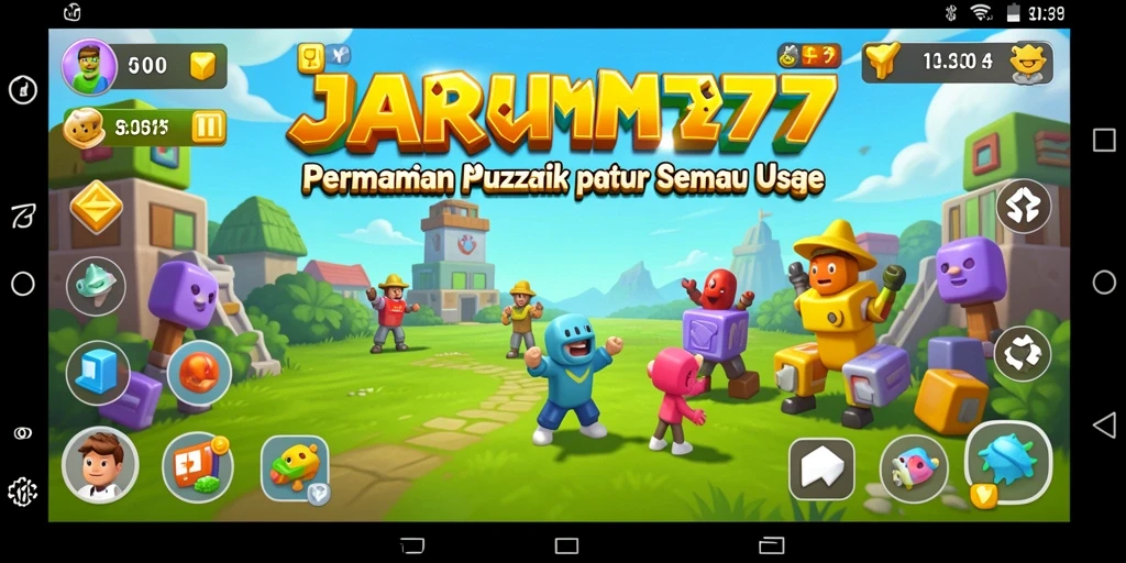 Tampilan gameplay <strong>JARUM77</strong> dengan tantangan Puzzle yang menantang.