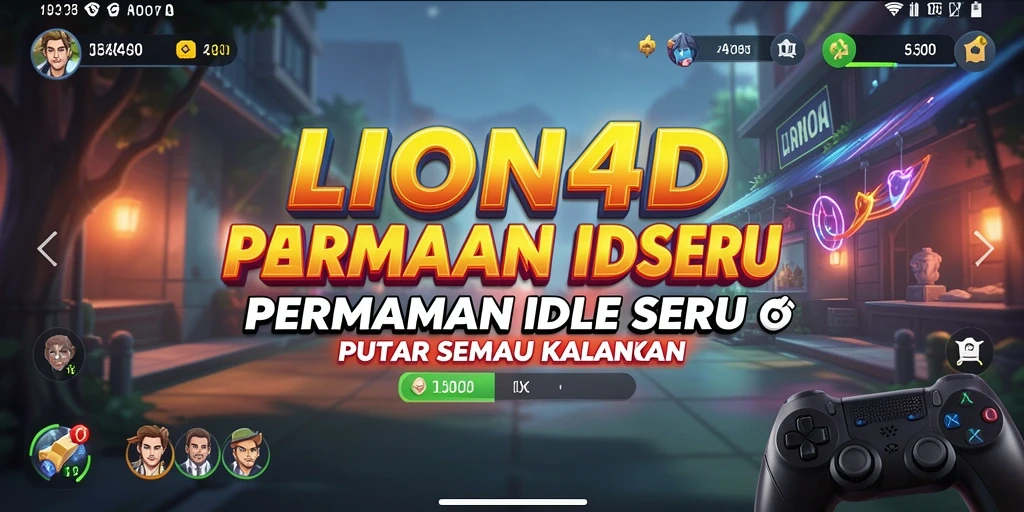Tangkapan layar LION4D menampilkan aksi gameplay Idle yang menghibur.
