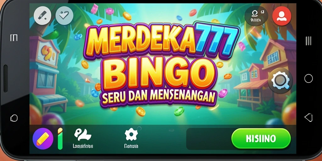 Tangkapan layar utama <strong>MERDEKA777</strong> menampilkan gameplay seru Bingo.