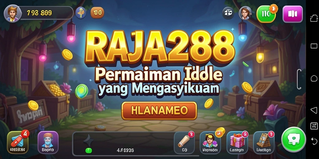 Tampilan menarik gameplay Idle di RAJA288.