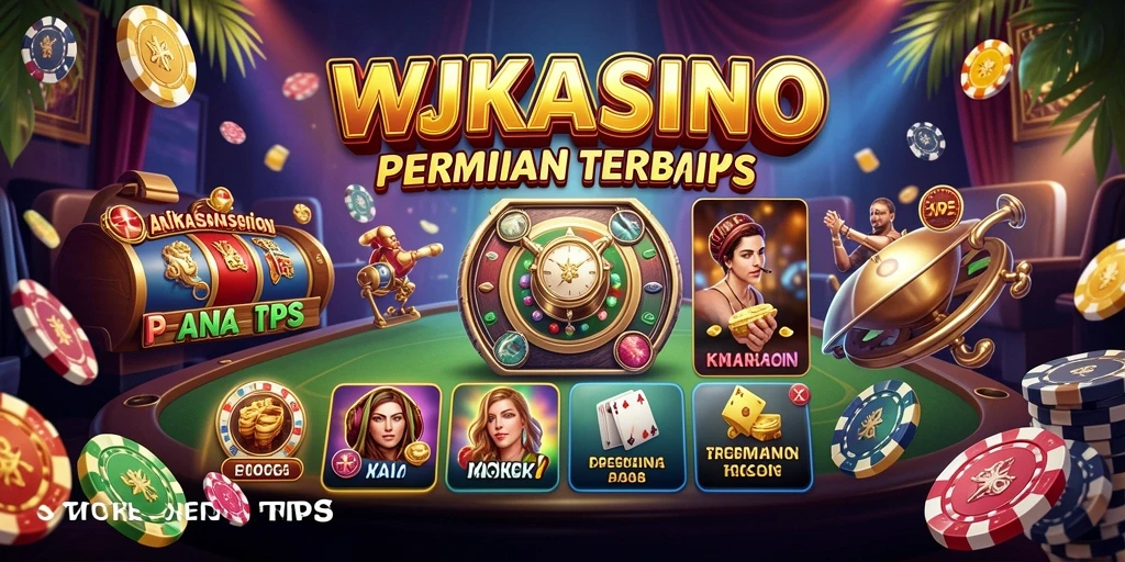 Tampak gameplay menarik dari WJKASINO dengan fitur kasino yang unik.