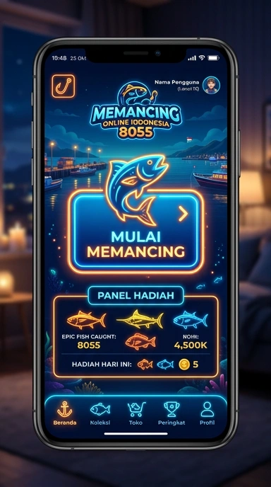 Proses unduh aplikasi di 8055 yang cepat dan mudah.